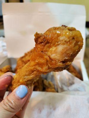 Fried chicken drumstick