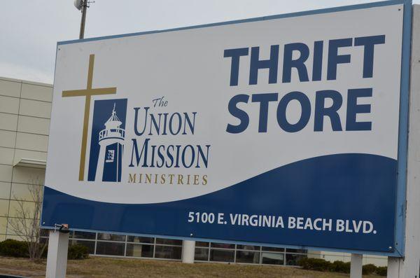 Everything you purchase in the Union Mission Thrift Stores benefits our ministry! Come shop with us!