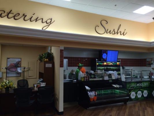 New sushi counter