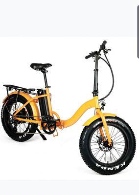 Electric folding fat tire E-bike