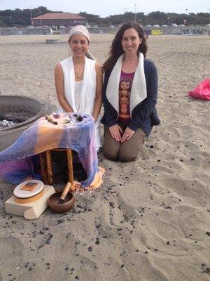 Love Leaf Ceremonies are co-led by innovative practitioners & artists at local beaches. Subscribe to www.loveleafcoaching.com to get updates