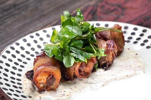 Bacon Wrapped Dates