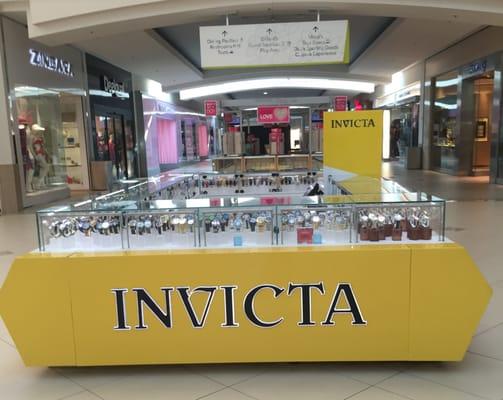 The official Invicta Store freestanding boutique at Florida Mall in Orlando.