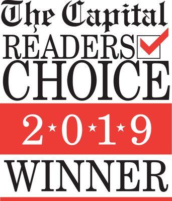 2019 Readers Choice Award