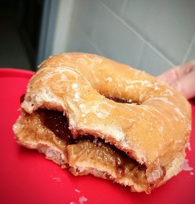 PB&J donut