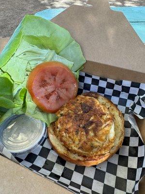 Crab Cake Sandwich