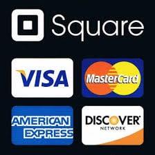 Accepting all major credit cards (and Apple Pay coming soon!)