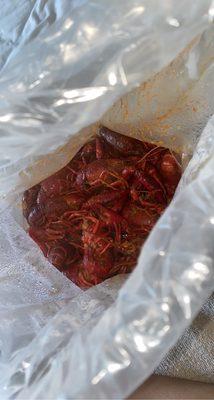 Little spicy 3 pound crawfish