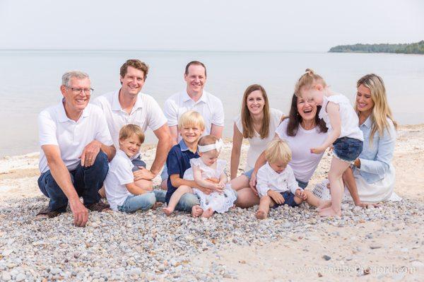 charlevoix northern michigan family photo norwood beach photographer paul retherford photography