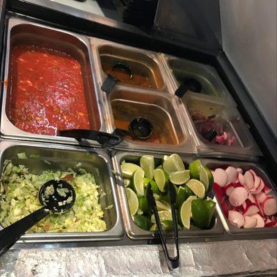 Salsa bar