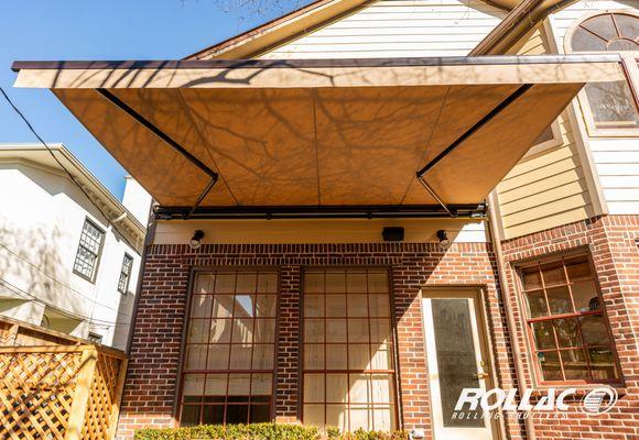 Awning installed through Protege Homes, inner Houston