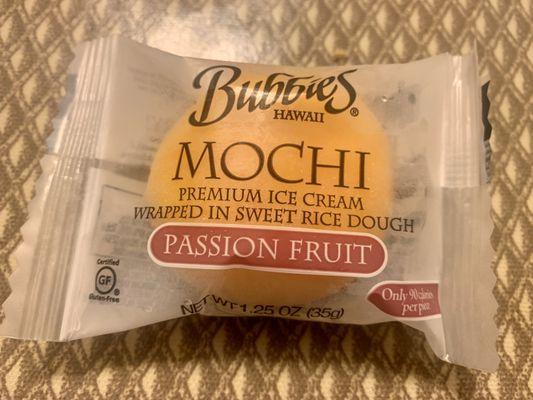 Passion fruit Mochi!