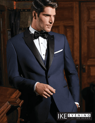 Navy Blue Blake Tuxedo by Ike Behar®