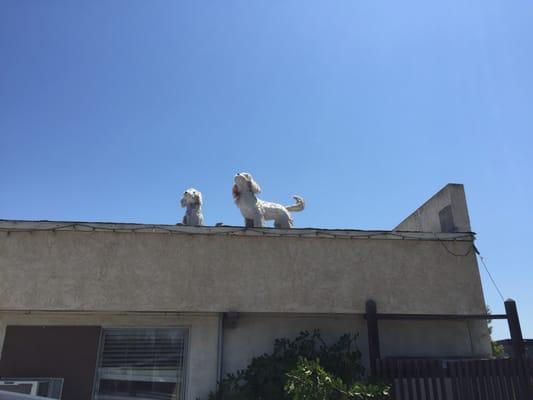 Roof sculptures