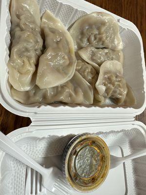 House made dumplings