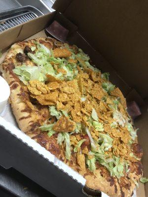 Taco pizza