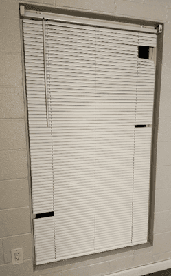 Blinds missing parts