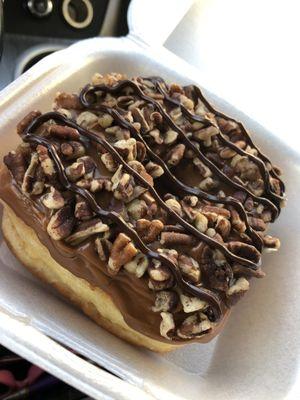 Turtle gourmet donut