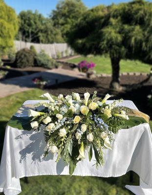 Wedding head table centerpiece