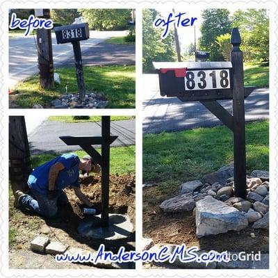 Need a new mailbox? Check out our new mailbox install deals!