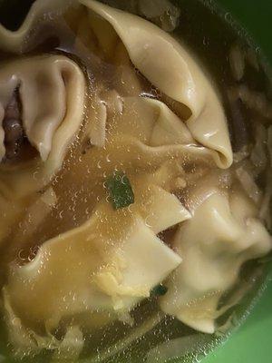 Very good 13. Wonton Soup