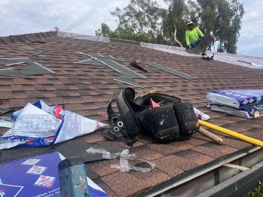 Shingle Installation