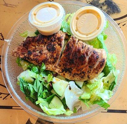 Garden Salad (Blackened Chicken)