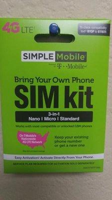 Simple Mobile Bring Your Own Phone. Plans as low as $25 per month. Unlimited Talk, Text, High-speed 4G Data and International Calling.