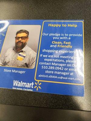 HAPPY TO HELP...yeah right! Their pledges to provide us customers with clean, fast and friendly shopping experience.