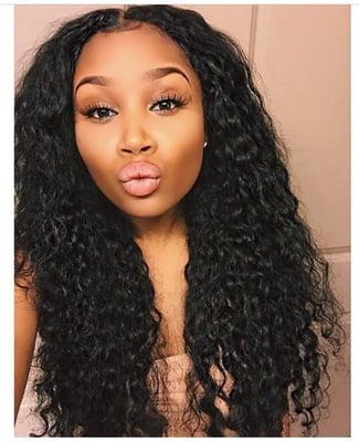 JERRIKKA ROCKING OUR BRAZILIAN CURLY