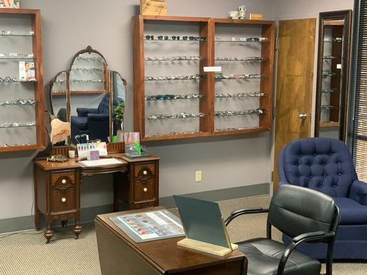 We have a great optical center with top brands such as Nike, Vera Bradley, Dragon, Fossil, and Kate Spade to name a few.