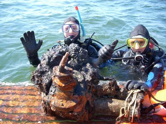 Local boat diving all summer!