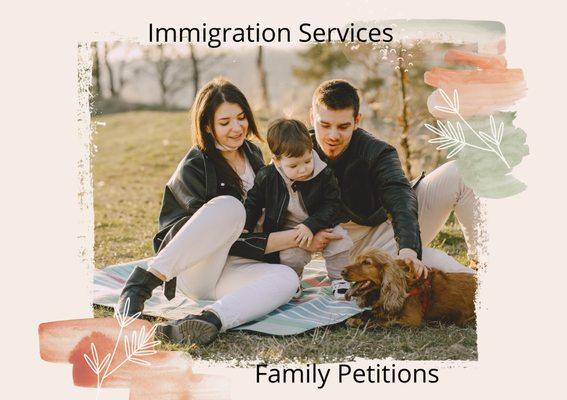 We are immigration consultants and assist with family petitions, naturalization, permanent residency, FOIA and more.