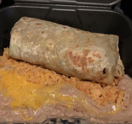 Carne Asada Burrito combo