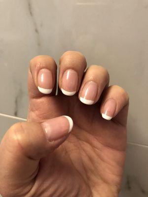 Love my French nails (gel)