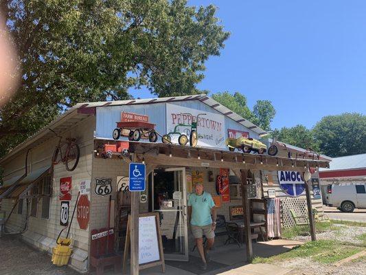 Local diner.  Peppertown Restaurant.