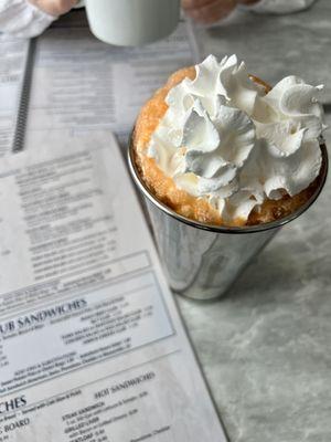 Orange Creamsicle Float