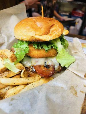 Jalapeno Popper Burger