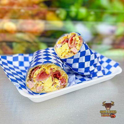 Ham Breakfast Burrito