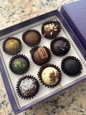 Exotic Chocolate Truffles