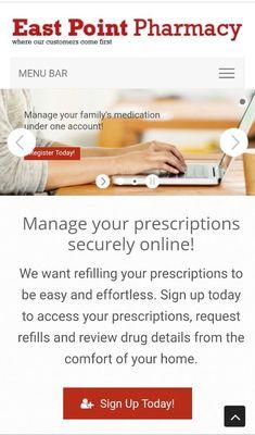 www.jasperpharmacy.com to order prescriptions or find out any information regarding your medications. Sign up today!