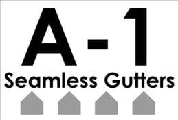 A-1 Seamless Gutters logo