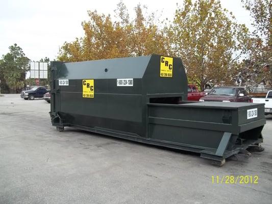 35 cubic yard self contained compactor