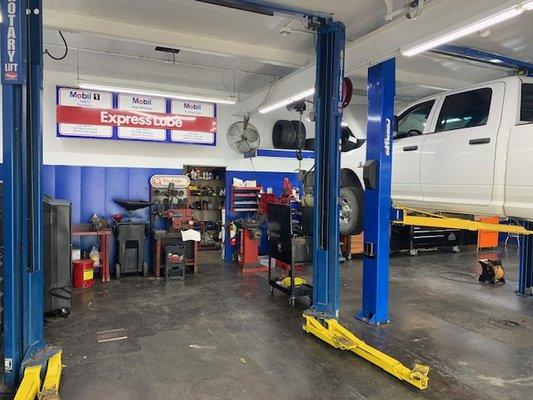 Oil Change Station