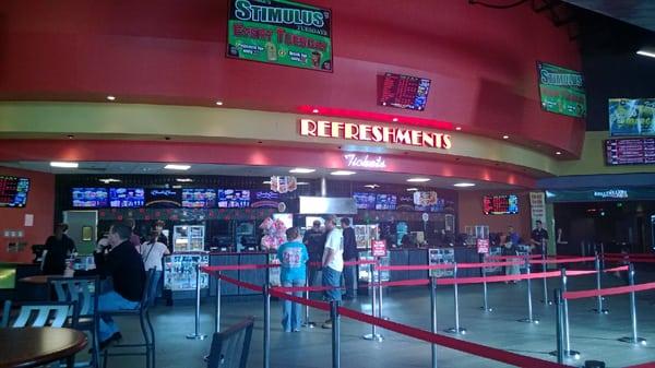 Inside new version of foothills theater.