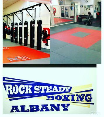 Big Clean Gym! Soft mats for falling and easy on the knees and joints