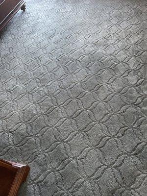 Master bedroom area rug.