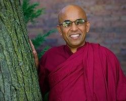 Bhante comes too! Happy it is on a regular basis. We follow him all around the world, Thank You Bhante!