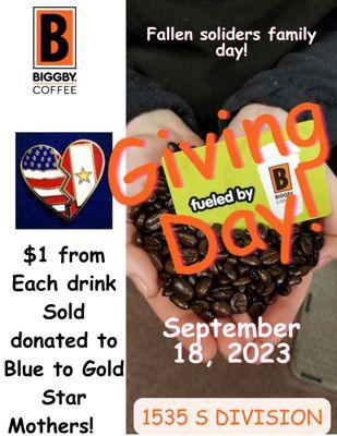 Giving Days!  $1 donated to community events