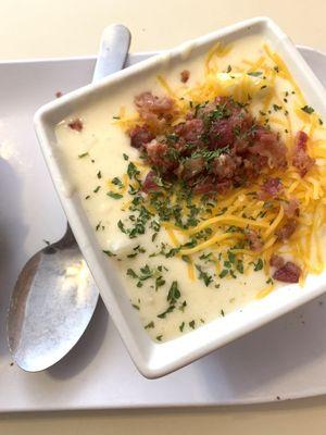 Baked potato soup